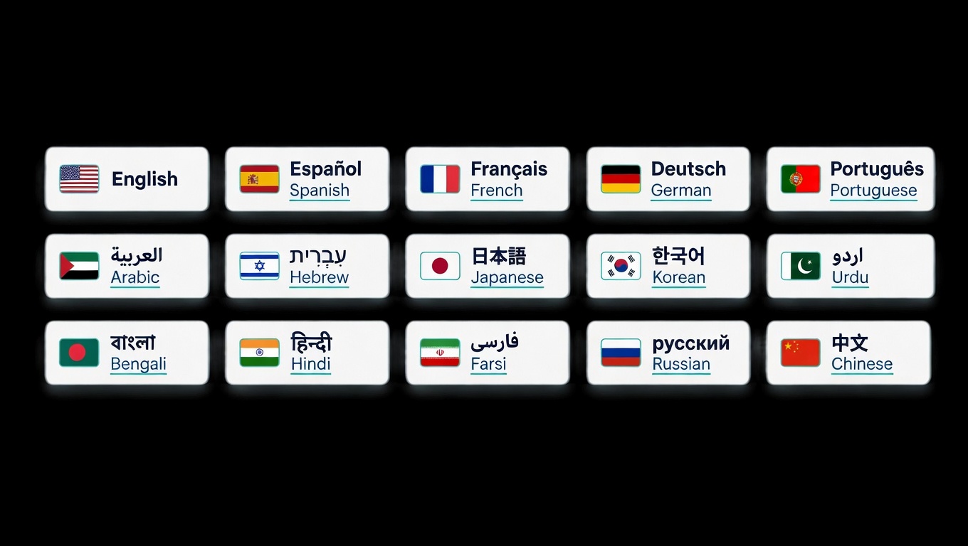 Bodega Ai multilingual POS language support