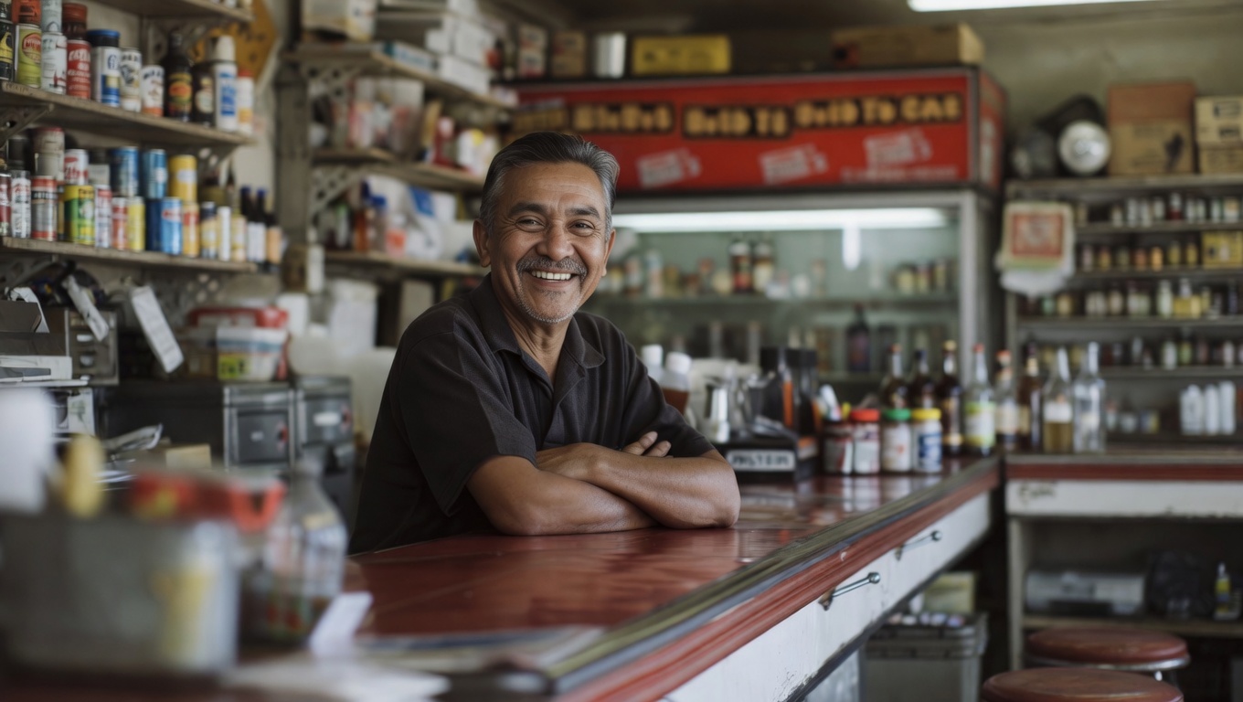 Independent retail store owner evaluating Bodega Ai for a high-SKU store